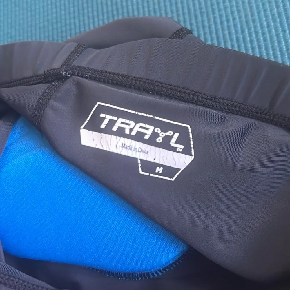 Trayl Black Padded Cycling Bike Shorts Medium